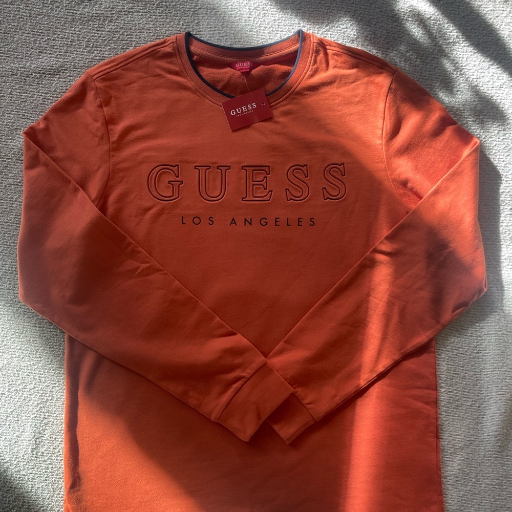 Guess Vibrant Orange Light Sweatshirt